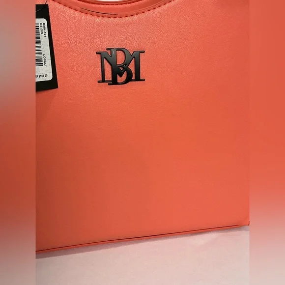 Badgley Mischka Coral crossbody Handbag tote New - Picture 4 of 11